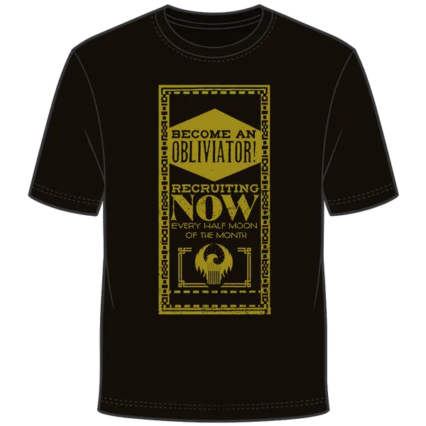 Fantastic Beasts: T-Shirt: Become An Obliviator