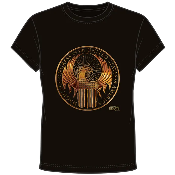 Fantastic Beasts: Women's Fit T-Shirt: Magical Congress Macusa