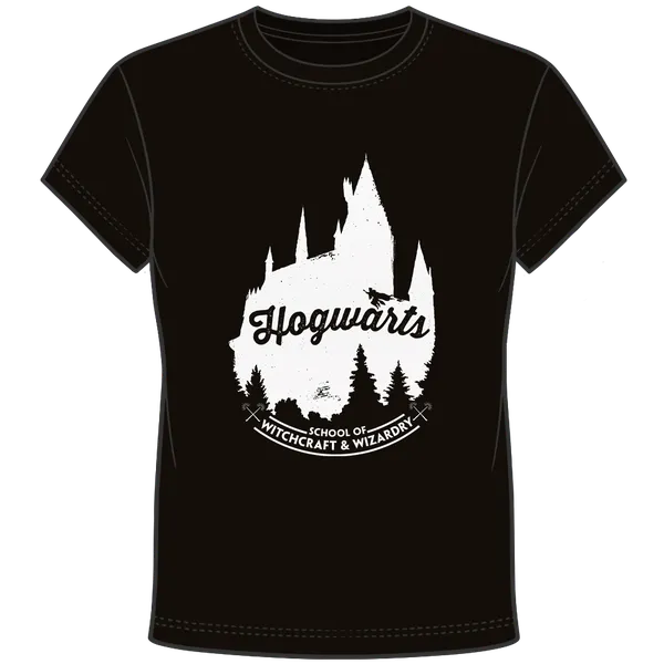 Harry Potter: Women's Fit T-Shirt: Hogwarts School Of Witchcraft & Wizardry