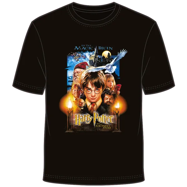 Harry Potter: T-Shirt: Movie Poster By Drew Struzen