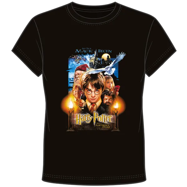 Harry Potter: Women's Fit T-Shirt: Movie Poster By Drew Struzen