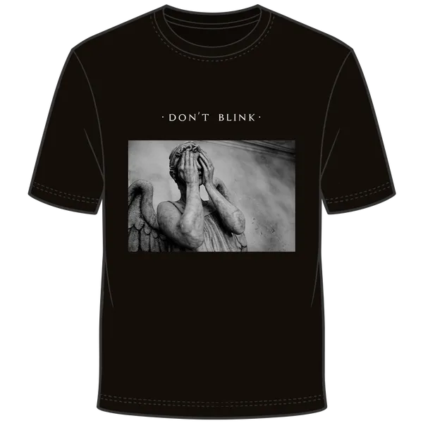 Doctor Who: T-Shirt: Weeping Angel Album Cover