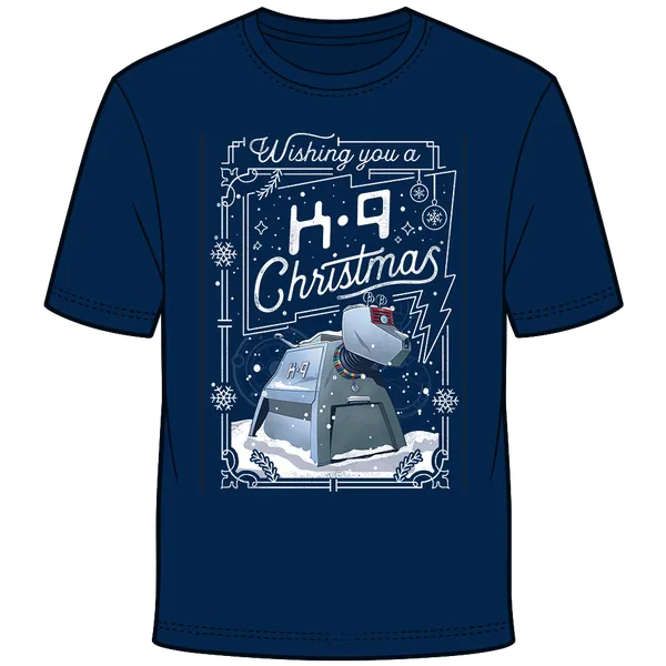 Doctor Who: T-Shirt: Wishing You A K9 Christmas