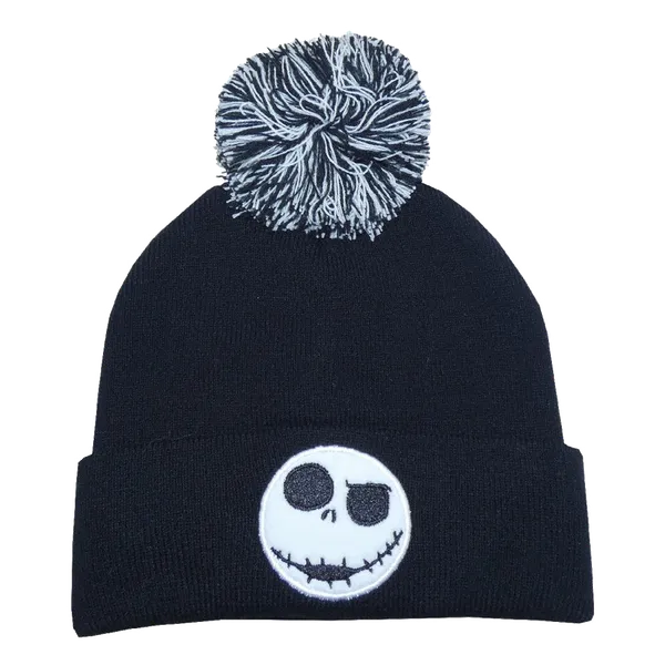Nightmare Before Christmas: Badge Pom Beanie: Jack Skellington
