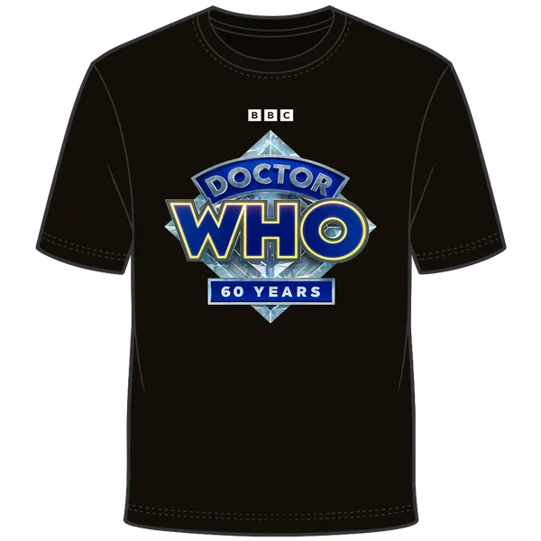 Doctor Who: T-Shirt: 60 Years Logo