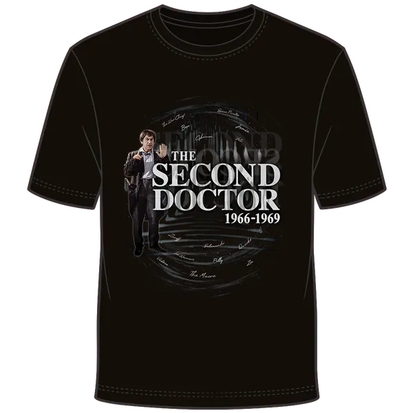 Doctor Who: T-Shirt: Second Doctor Celebration