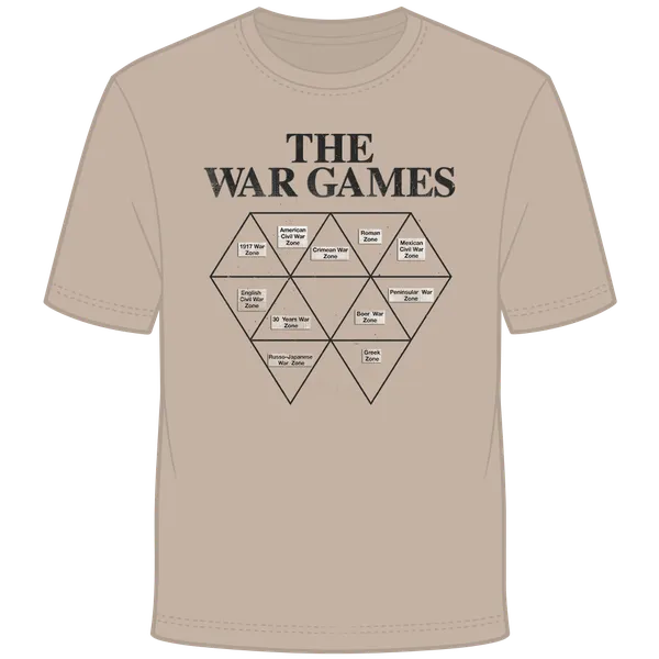 Doctor Who: T-Shirt: The War Games Map