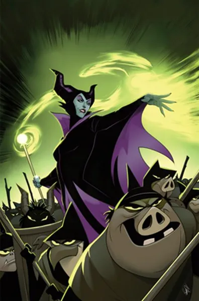 Disney Villains: Maleficent #1 (Cover G Robert Quinn Limited Virgin Variant)