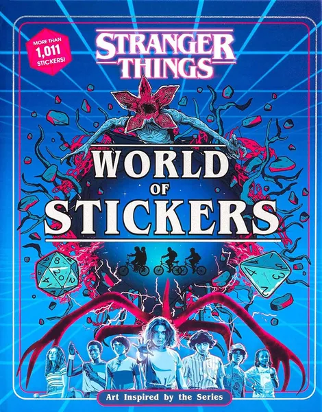 Stranger Things: World Of Stickers: Art Inspired By The Series (Hardcover)