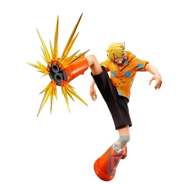 One Piece: Ichibansho Masterlise Expiece PVC Statue: Sanji (Burst Of Energy Version)