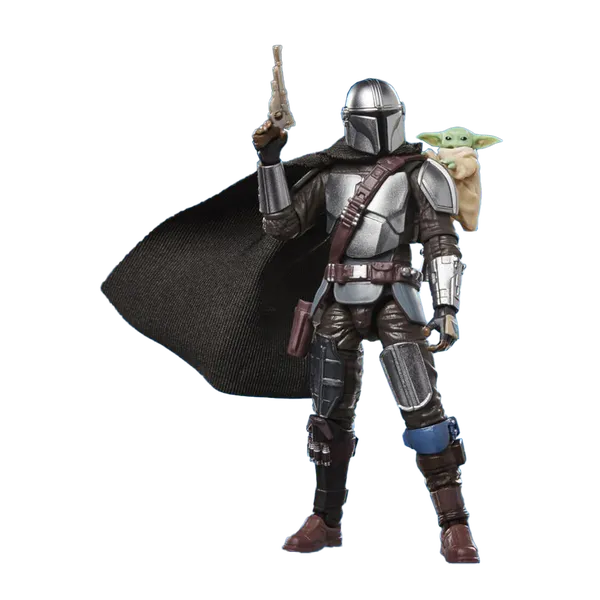 Star Wars: The Mandalorian & Grogu: Vintage Collection Deluxe Action Figure 2-Pack: The Mandalorian & Grogu