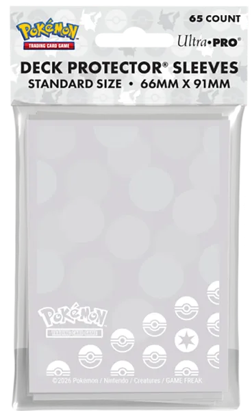 Pokemon: Energy Deck Sleeves: Colourless Type (65ct)