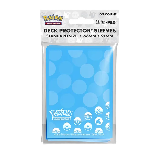 Pokemon: Energy Deck Protector Sleeves: Water Type (65ct)