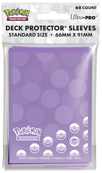 Pokemon: Energy Deck Protector Sleeves: Psychic Type (65ct)