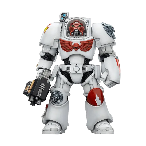 Warhammer 40K: 1/18 Scale Action Figure: White Scars: Terminator (With Power Fist & Storm Bolter)