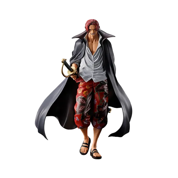 One Piece: Masterlise Ichibansho PVC Statue: Shanks (Red Hair Pirates Version)