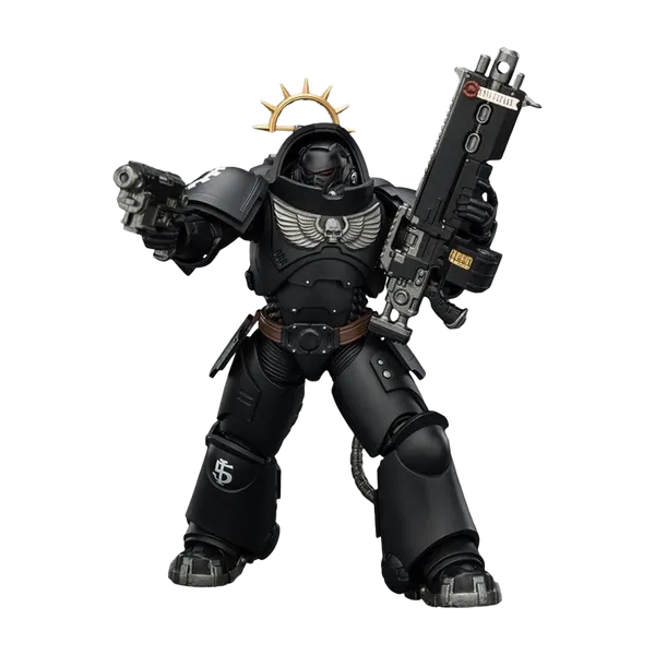 Warhammer 40K: Space Marine 2: 1/18 Scale Action Figure: Iron Hands: Heavy Intercessor