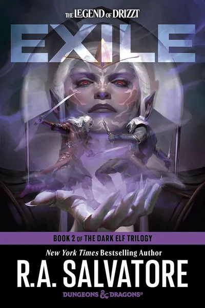 Dungeons & Dragons: Legend Of Drizzt: The Dark Elf: Book 2: Exile (Signed Bookplate Edition)