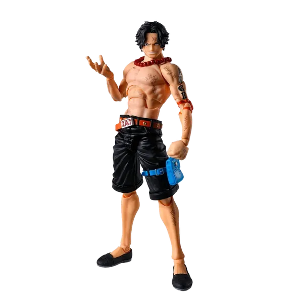 One Piece: S.H. Figuarts Action Figure: Portgas D. Ace (Marine Ford)