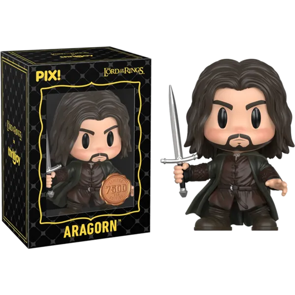 Lord Of The Rings: Pix! Vinyl Figure: Aragorn With Sword